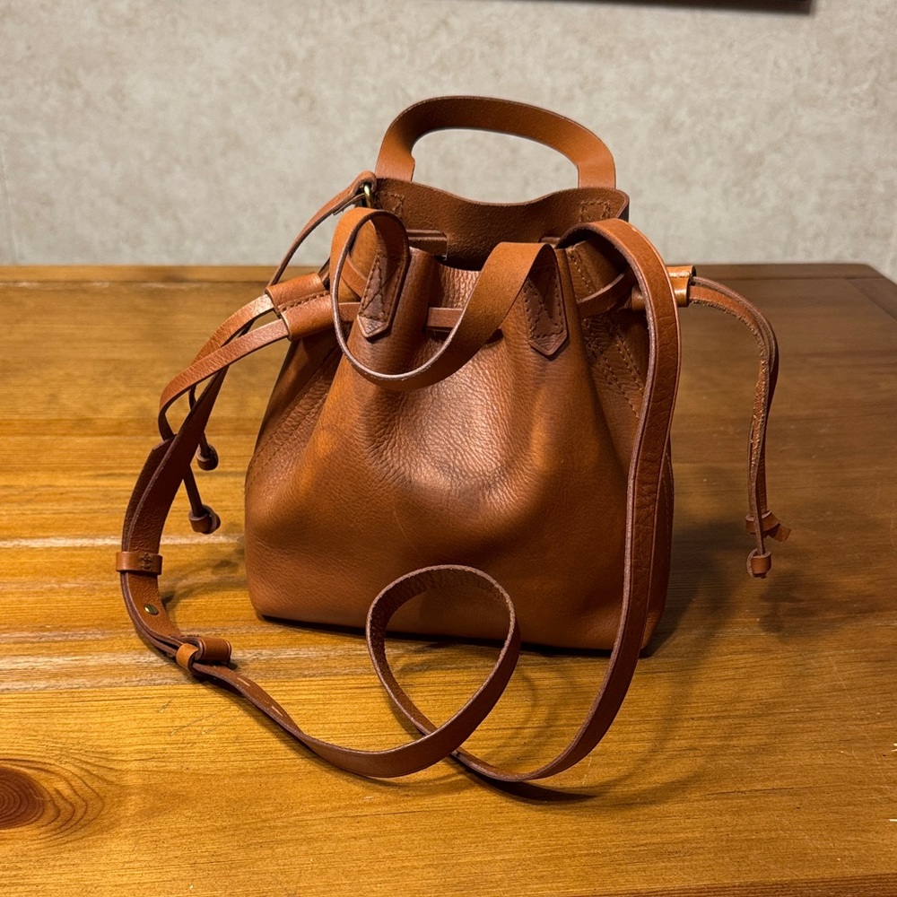 Madewell Mini Drawstring Crossbody bag